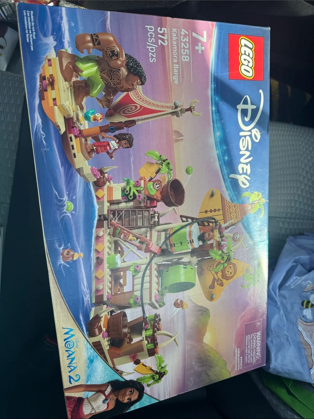 Lego Disney Moana Kakamora Barge - Green, Brown, Tan, Pink